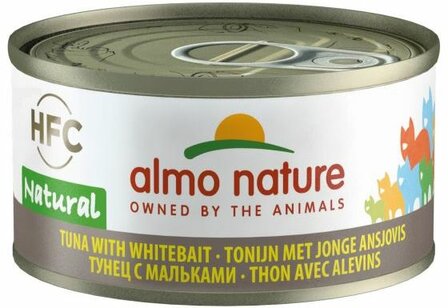 Almo Nature Tonijn met Jonge Ansjovis blikje 70 gram