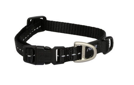 Rogz Utility Halsband S, Zwart