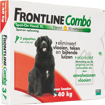 Frontline COMBO Hond XL 40-60 kg 3 pipet