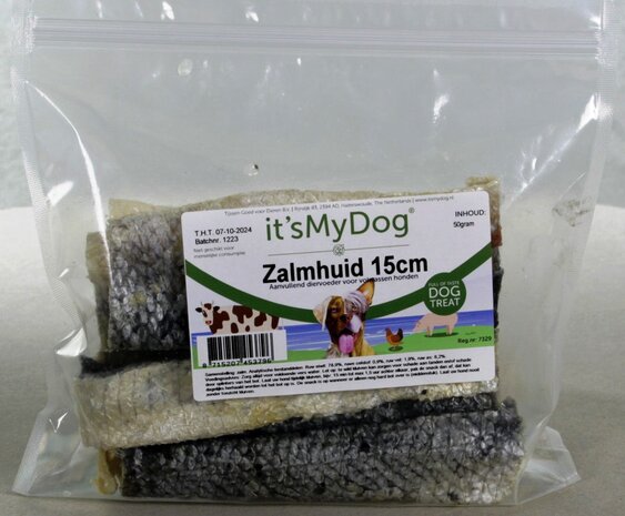 It's My Dog Zalmhuid 15 cm 50 gram