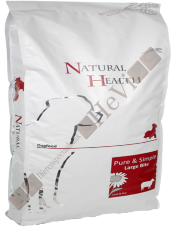 Natural Health Adult Large Lam en Rijst 12,5 kg