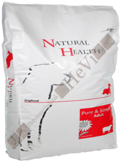 Natural Health Adult Lam en Rijst 12,5 kg