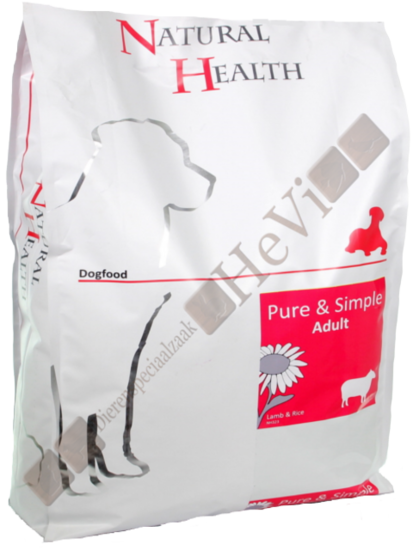 Natural Health Adult Lam en Rijst 7,5 kg