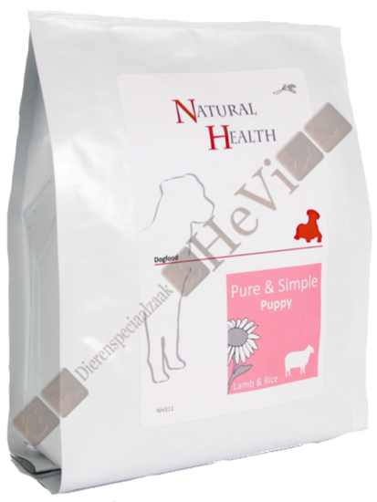 Natural Health Puppy Lam en Rijst 400 gram