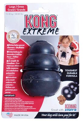 Kong Zwart Large