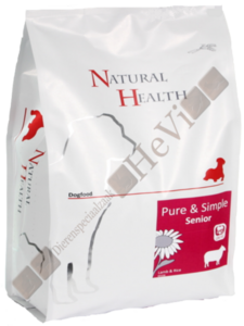 Natural Health Senior Lam en Rijst 2 kg