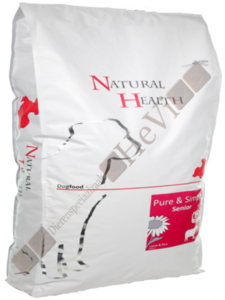 Natural Health Senior Lam en Rijst 12,5 kg