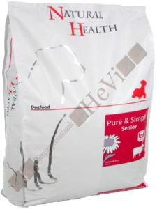 Natural Health Senior Lam en Rijst 7,5 kg