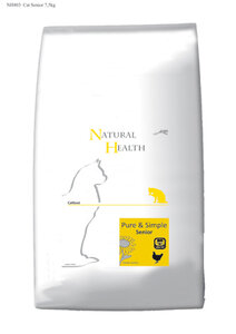 Natural Health Kat Senior 7,5 kg